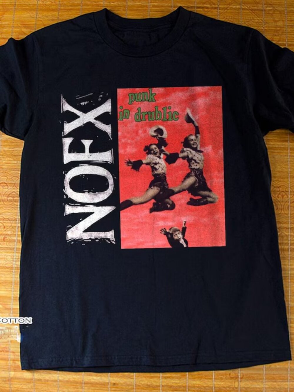 Best N-Fx 90s Punk in The D-Rublic Album Punk Rock Fans Black Unisex T-Shirt